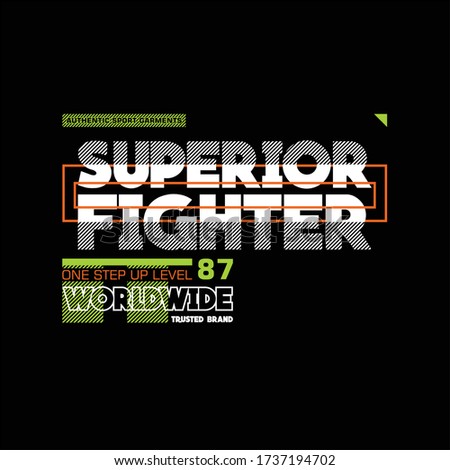 superior fighter worldwide one step up level vintage fashin