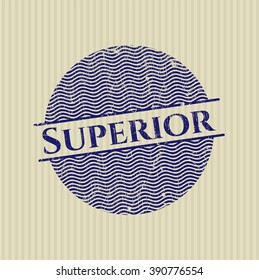 Superior grunge style stamp