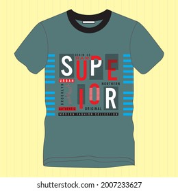 Superior Modern Fashion Collection T Shirt Graphir Design Vector