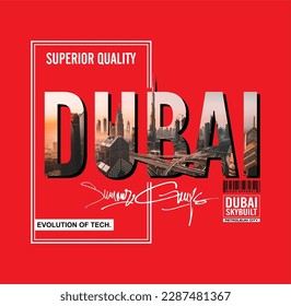 SUPERIOR QUALITY DUBAI URBAN T SHIRT DESIGN PHOTO PRINT