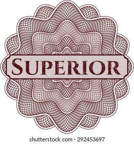 Superior rosette