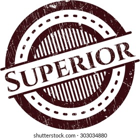 Sello de goma superior