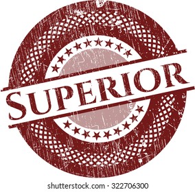 Sello de goma superior