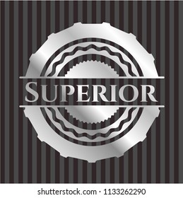 Superior silvery badge