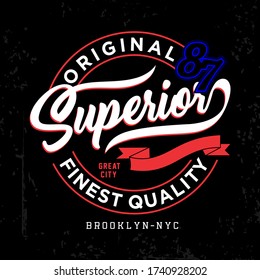 Superior - Tee Design For Printing