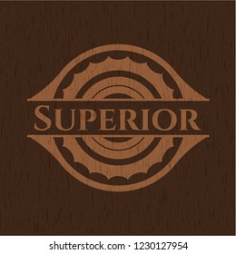 Superior wooden emblem