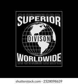 Superior worldwide t-shirt and apparel design