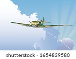 Supermarine Spitfire flying out of White Waltham Airfield, Berkshire UK