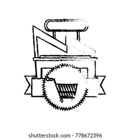 supermarket building icon