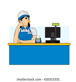 Supermarket Cashier