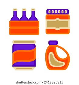 supermarket element with vector illustration