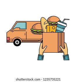 Supermarket food delivery online