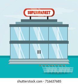 supermarket icon image