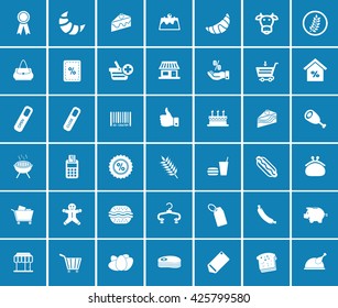 supermarket icons