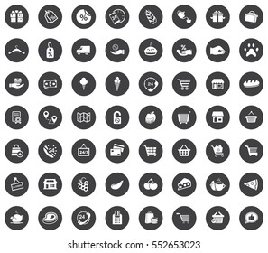 Supermarket icons