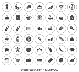 Black White Stickers Hd Stock Images Shutterstock Pin by natalija lackovic on print aesthetic stickers tumblr. https www shutterstock com image vector supermarket icons 632669207