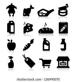 Supermarket Icons Two