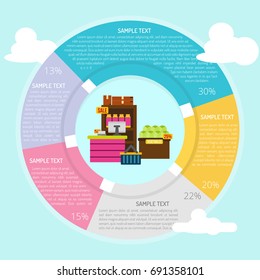 Supermarket Infographic