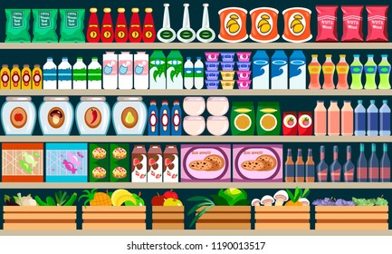 337,735 Market Shelf Images, Stock Photos & Vectors 