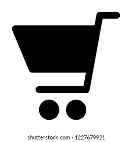 Supermarket shopping trolley
