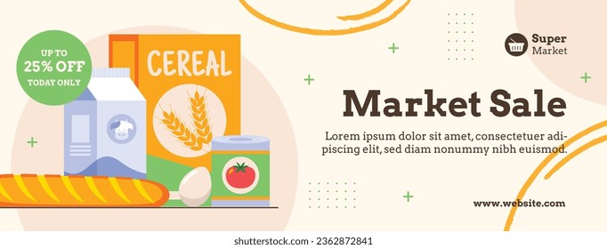 supermarket template. groceries. Grocery store, Shopping, Supermarket, Fresh food, Home delivery, Ordering, Sale concept. vector illustration for poster, banner, flyer, advertising, promo, commercial.