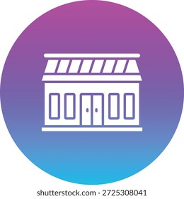 Supermarkt-Vektorsymbol. Kann für Druck-, Mobil- und Web-Anwendungen verwendet werden.