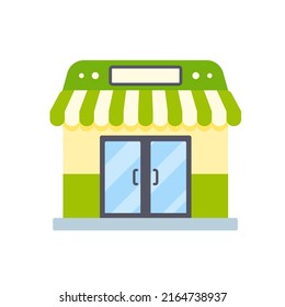 Supermarkets with colorful awnings Ideas to open an online store