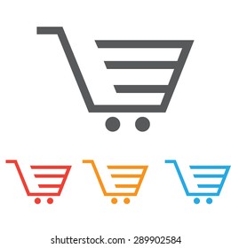 Supermasket service icon set