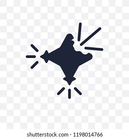 Supernova transparent icon. Supernova symbol design from Astronomy collection.