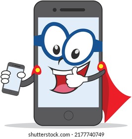 SuperPhone vector for logo design or other purpose