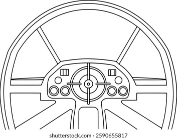 Supersonic Jet Fighter Silhouette for Easy Coloring Books