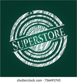 Superstore chalk emblem