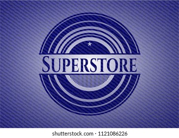 Superstore with denim texture
