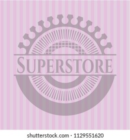 Superstore pink emblem