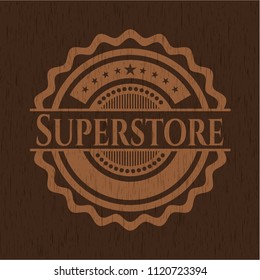 Superstore wood emblem