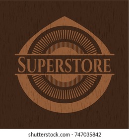Superstore wood emblem