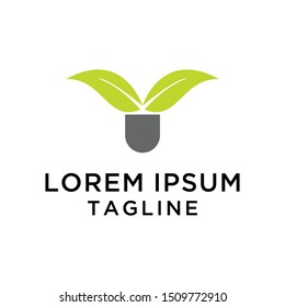 Suplement Natural Logo Design Template
