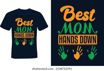 Supper Mon T-shirt Design Vector