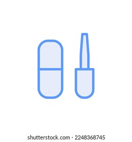 complemento vector de belleza para presentación de iconos de símbolos de sitio web