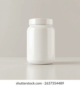 supplement bottle mockup with capsules in it with white label, 3d product mockups,protein jar,medicine bottle with pills,omega 3 capsules,realistic mockups,photography,transparent supplement bottle