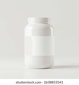 supplement bottle mockup with capsules in it with white label, 3d product mockups,protein jar,medicine bottle with pills,omega 3 capsules,realistic mockups,photography,transparent vitamins bottle
