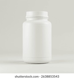 supplement bottle mockup with capsules in it with white label, 3d product mockups,protein jar,medicine bottle with pills,omega 3 capsules,realistic mockups,photography,transparent vitamins bottle