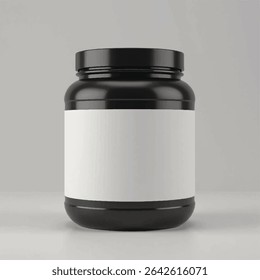 supplement bottle mockup with capsules in it with white label, 3d product mockups,protein jar,medicine bottle with pills,omega 3 capsules,realistic mockups,photography,transparent supplement bottle