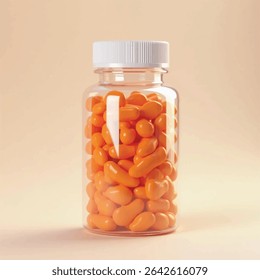 supplement bottle mockup with capsules in it with white label, 3d product mockups,protein jar,medicine bottle with pills,omega 3 capsules,realistic mockups,photography,transparent supplement bottle