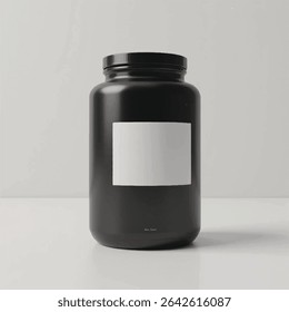 supplement bottle mockup with capsules in it with white label, 3d product mockups,protein jar,medicine bottle with pills,omega 3 capsules,realistic mockups,photography,transparent supplement bottle