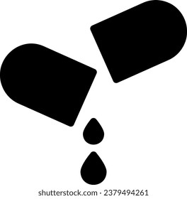 vector de ilustración de icono de glifo suplementario