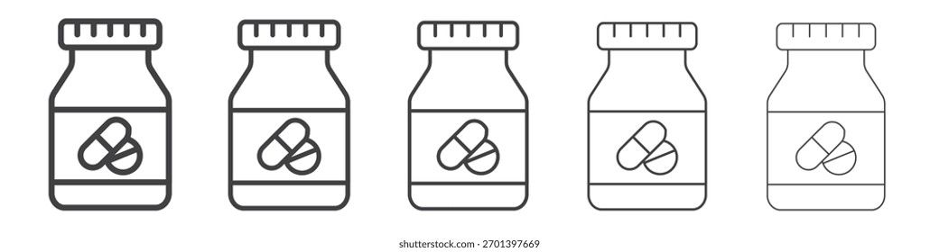 Supplement icon design, logo, app, UI. Vector illustration, EPS