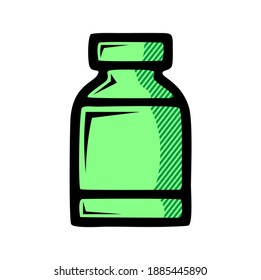 supplement icon isolated on white background from therapy collection.