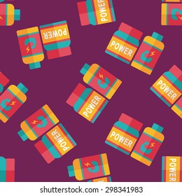 supplements drug flat icon,eps10 seamless pattern background