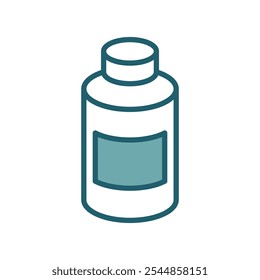 suplementos ícone vetor modelo de design simples e limpo